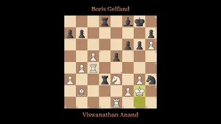 Viswanathan Anand vs. Boris Gelfand • Moscow - Russia, 2009