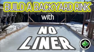 How to Build a Backyard Rink with No Liner