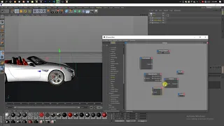 cinema 4d expresso car rig, easy way( tutorial )