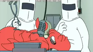 Futurama - Stomach contents: One deviled egg