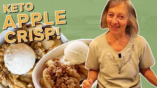 The Best Keto Apple Crisp - Disaster in the Kitchen - No Apples Needed - Dairy Free Too!