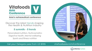 The Vitafoods Asia Conference is back!