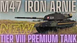 New American Premium Tank - M47 Iron Arnie Showcase - World Of Tanks!