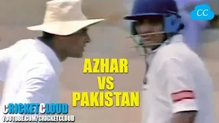 AZHAR on FIRE vs PAKISTAN - Tony Grieg Commentary at BEST !!