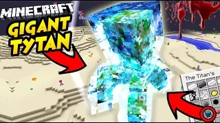 NAJWIĘKSI TYTANI W MINECRAFT! || THE TITANS MINECRAFT MOD!