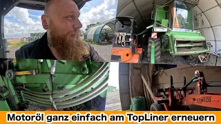 FarmVLOG#841 - 1.300€ Wartungspaket / Erste Halle wird geräumt / Ölwechsel beim TopLiner