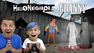 Hello Neighbor Is Now A Playable Character In Granny!! New Granny Outwitt Mod Gameplay