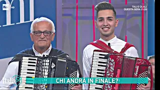 RAI 1 - ITALIA SI (con Antonio Tanca , nonno Franco e le fisarmoniche) dalla SARDEGNA