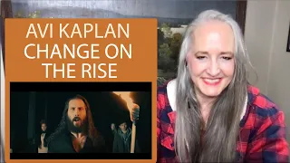 Voice Teacher Reaction to Avi Kaplan - Change on the Rise (Official Music Video)