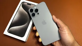 The Ultimate iPhone 15 Pro Max Unboxing & Setup