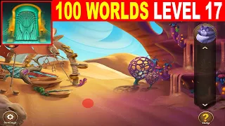 100 Worlds LEVEL 17 Walkthrough - Escape Room Game 100 Worlds Guide
