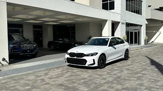 2023 bmw m340i xdrive stock exhaust with catless downpipe