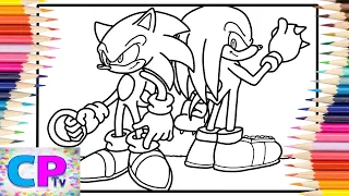 Sonic The Hedgehog Meets Echidna Coloring Pages/Elektronomia x Stahl x RUD - Caramel [NCS Release]