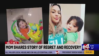 Mom shares story of regret and recovery