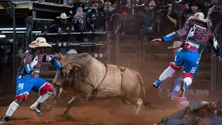 TOP 5 Montarias em Touros - Barretos International Rodeo - BARRETOS 2023 (QUINTA)