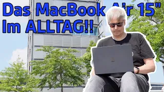 Das neue MacBook Air mit 15 Zoll im Alltag ausprobiert | 4K | Apfeltalk