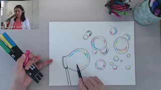 Interactive Bubble Drawing