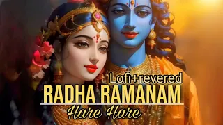 Radha Ramanam Hare Hare🎧 || Lofi+revered ||Mind relaxing Song||#radheradhe || use earphone 💯