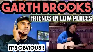 GARTH BROOKS - Friends In Low Places - First Time Reaction