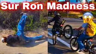 Sur Ron vs Reckless Teens // Fails, Jumps, Wheelies