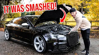 I TRANSFORMED MY GIRLFRIENDS SALVAGE AUDI RS5