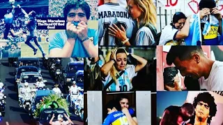 RIP Diego Maradona In Memoriam | REMEMBERING The "Hand of God" Goal