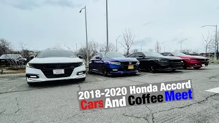 2018-2020 honda accord meet with different mods