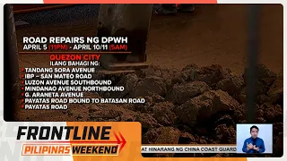 Pagkukumpuni ng bahagi ng EDSA-Mandaluyong, nagdulot ng traffic | Frontline Weekend