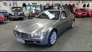 2005 MASERATI QUATTROPORTE AB4 S-A | MATHEWSONS CLASSIC CARS | 9TH & 10TH SEPTEMBER