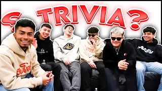 PUTTING MY FRIENDS THROUGH THE HARDEST TRIVIA ON YOUTUBE!
