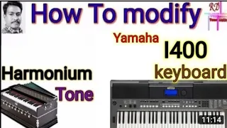 Harmonium tone modify in yamaha psr i400 roland korg type