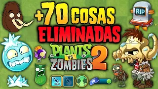 +70 COSAS y CONTENIDO ELIMINADO que NUNCA SALIERON en PVZ