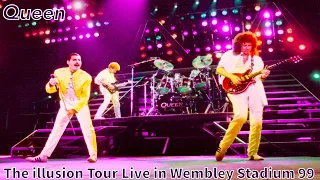 Queen - Heaven For Everyone |The illusion Tour|Live in Wembley Stadium 99|Live Remix by me