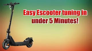 How to make every Escooter faster | NIU KQI2 KQI3 38 km/h (Sport, Pro and Max)