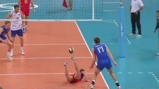 Men's Volleyball Preliminary Round - RUS v SRB | London 2012 Olympics