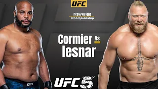 Daniel Cormier vs Brock  Lesnar (UFC 5 trailer)