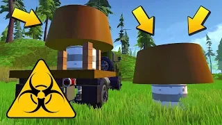 👵 БАБКА НАШЛА ОГРОМНЫЕ РАДИОАКТИВНЫЕ ГРИБЫ МУТАНТЫ 🍄 МУЛЬТИК в Scrap Mechanic 🔨 СКРАП МЕХАНИК 🔔