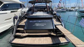 Riva 56 Rivale zeitlose Eleganz | 2000 PS | Roomtour | Interior | Boots Messe Palma de Mallorca 2022