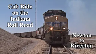 Cab Ride on the Indiana Rail Road-Newton to Riverton