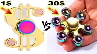 10 САМЫХ ДОРОГИХ  И ДЕШЕВЫХ СПИННЕРОВ ИЗ КИТАЯ + Конкурс на  30$  ЛУЧШИЕ FIDGET SPINNER С GEARBEST