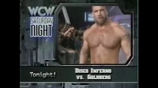 Bill Goldberg vs Disco Inferno   Saturday Night Feb 7th, 1998