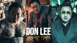 DON LEE Mass Whatsapp Status || The Gangster The Cop|| #Shorts