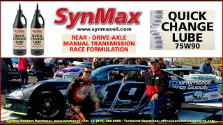 SynMax Quick Change/ Universal - 75w90 Gear Lube Quart - Aeromotive Research