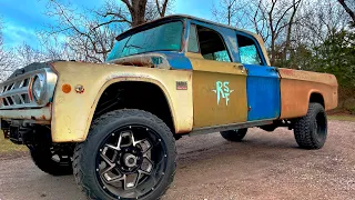 Restoring a 1969 Dodge D200 Sweptline Truck