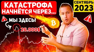 ПРИГОТОВЬТЕСЬ! БИТКОИН КРАХ БУДЕТ ОСЕНЬЮ! НОВОЕ ДНО СКОРО! БУДЕТ ОЧЕНЬ СТРАШНО!? КРИПТО Новости BTC