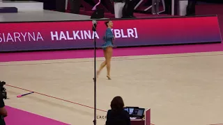 Katsiaryna HALKINA (BLR) Ribbon EC 2017 - Final