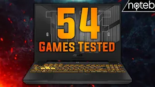 ASUS TUF F15 (2022) - 54 Games Tested (i7-12700H, RTX 3060)