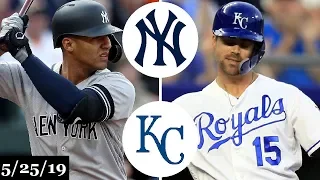 New York Yankees vs Kansas City Royals - Full Game Highlights | May 25, 2019 | 2019 MLB Season