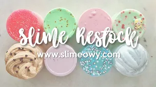 SLIME RESTOCK: MORE DUO TEXTURED SLIMES! CLAY FIZZ, FLOAT, & MORE :) Jan 12th