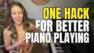 One simple hack to help you improve your piano playing (with just a few minutes a day)